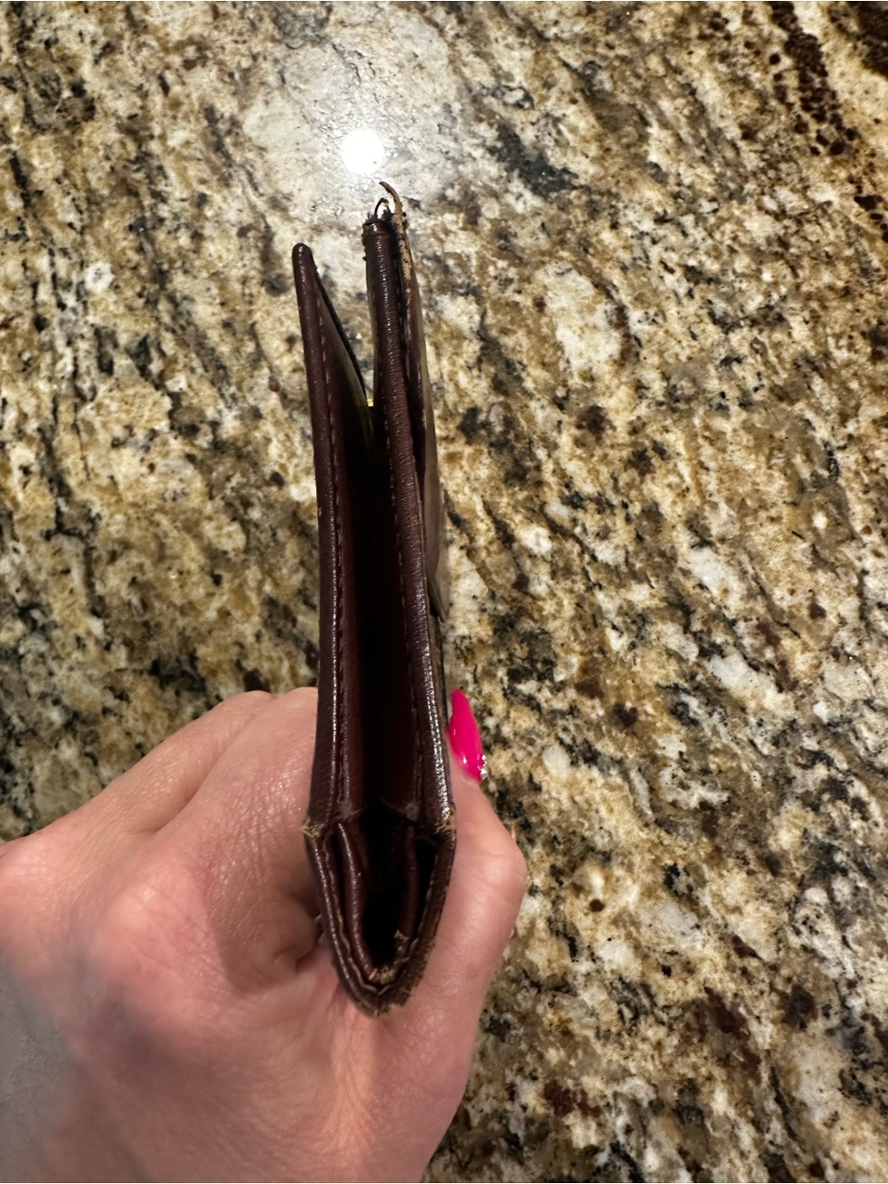 Fendi Zucca FF Logo Wallet, vintage- look at all pics**project piece** - Picture 9 of 14